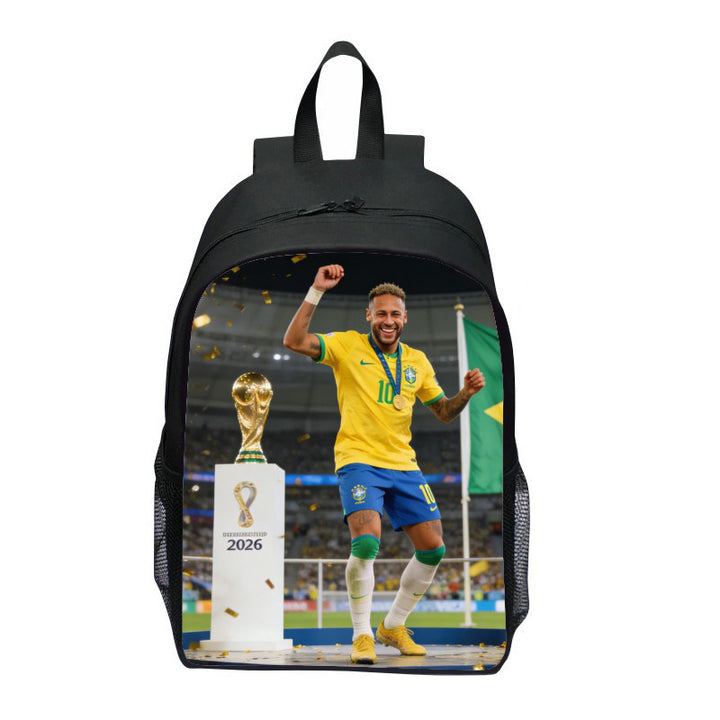 Sporty ryggsekk med Wm-trofé design Skanto