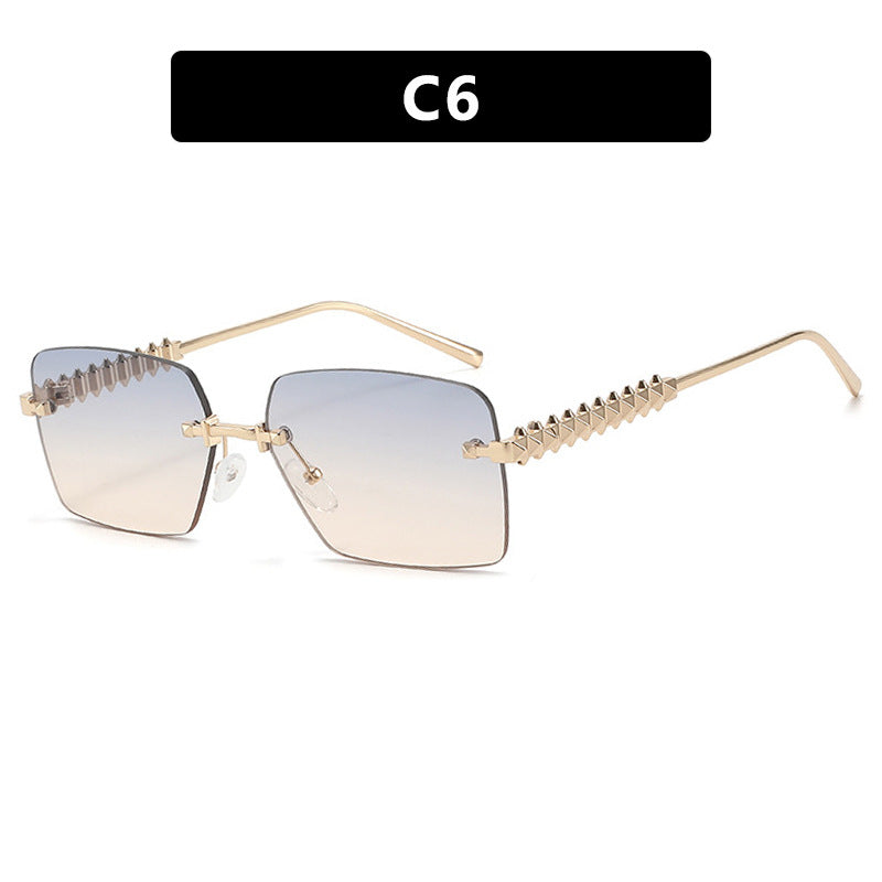Women's fashionable sunglasses with unique and decorative frame Skanto