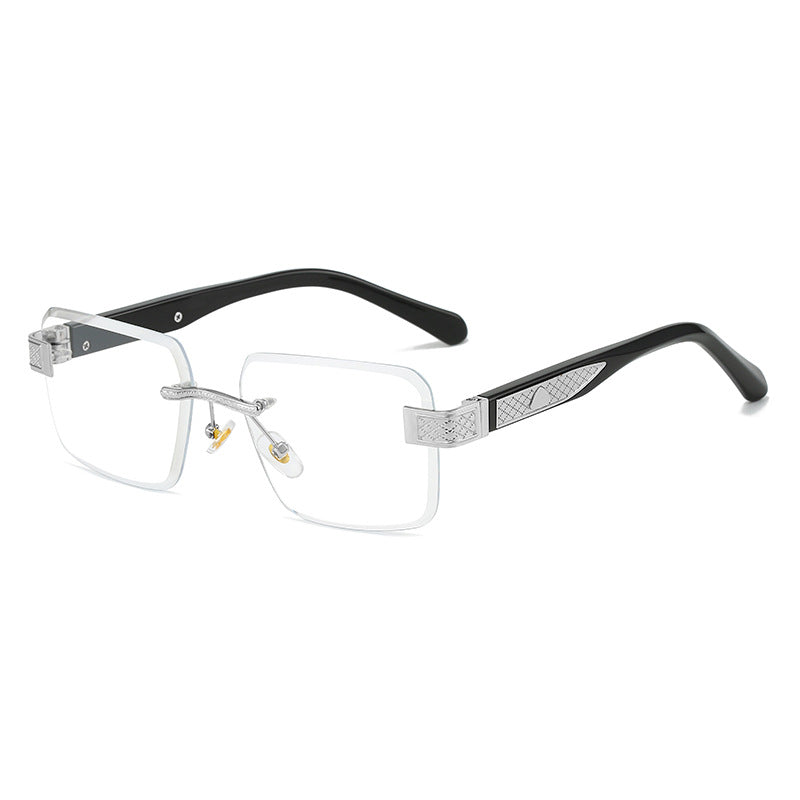 Damer elegant solbrille med luksuriøs, glitrende ramme Skanto