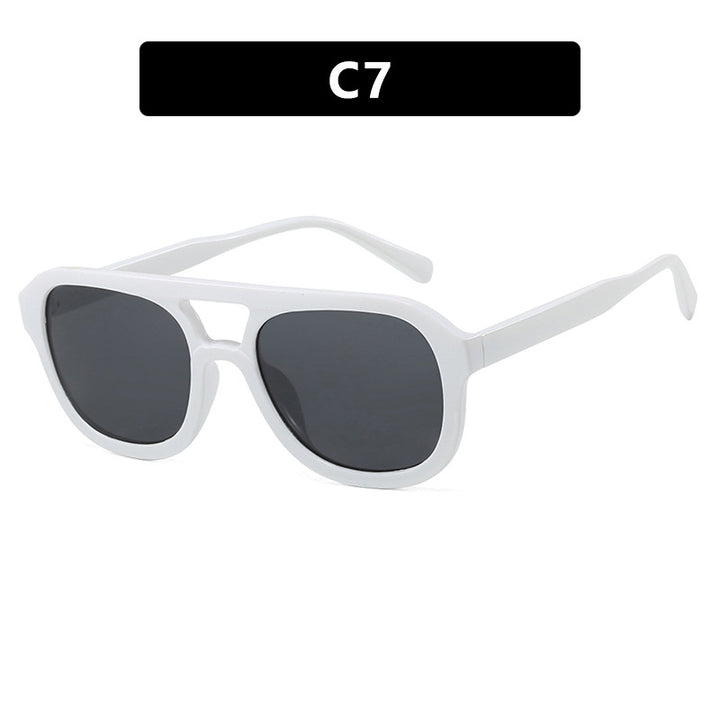 Women's fashionable sports sunglasses with wide, flexible frame Skanto
