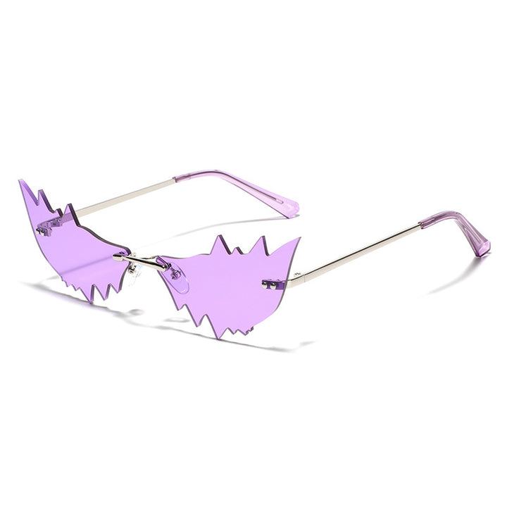 Dame Trendy kattedans solbriller med beskyttende UV-filter og original ramme Skanto