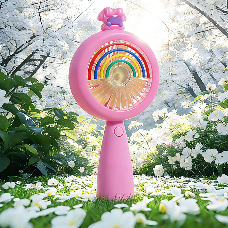 Unisex Bærbar Mini Vifte med kreative Dyremotiver Skanto