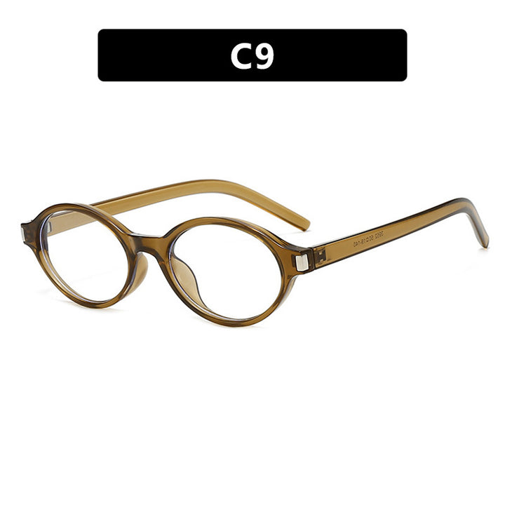 Women's elegant round sunglasses with modern frame Skanto