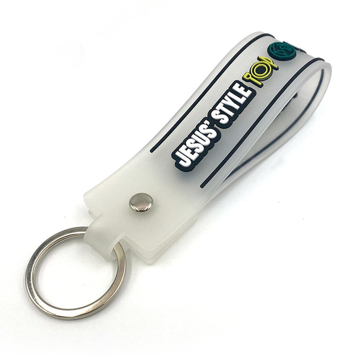 Unisex Silicone Keychain Holder Luggage Tag Skanto