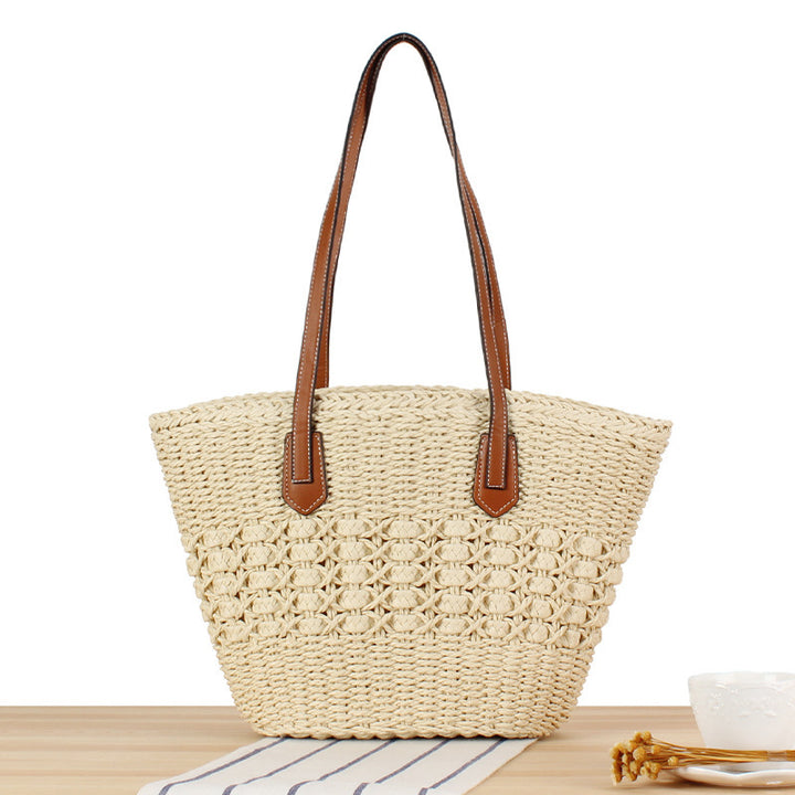 Handbag with Braided Design Skanto