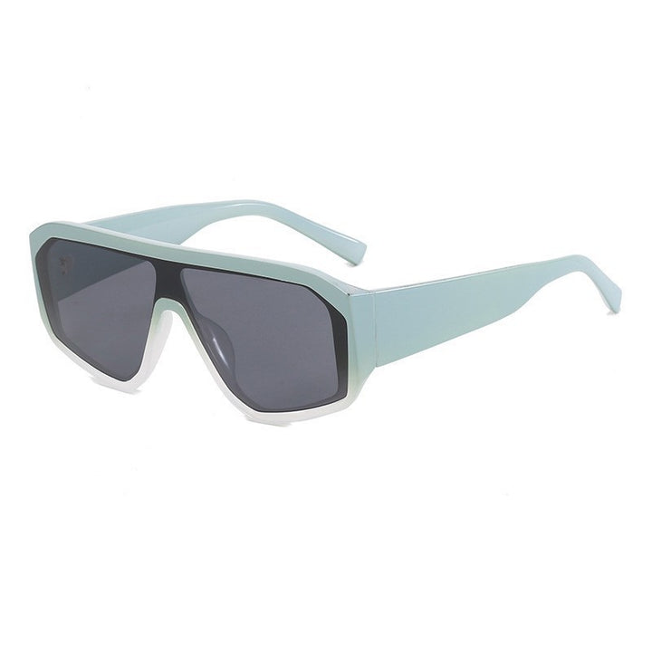 Women's oversized sunglasses in modern design with wide frame Skanto