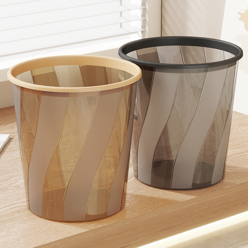 Women's Plastic Trash Can with Modern Design Skanto