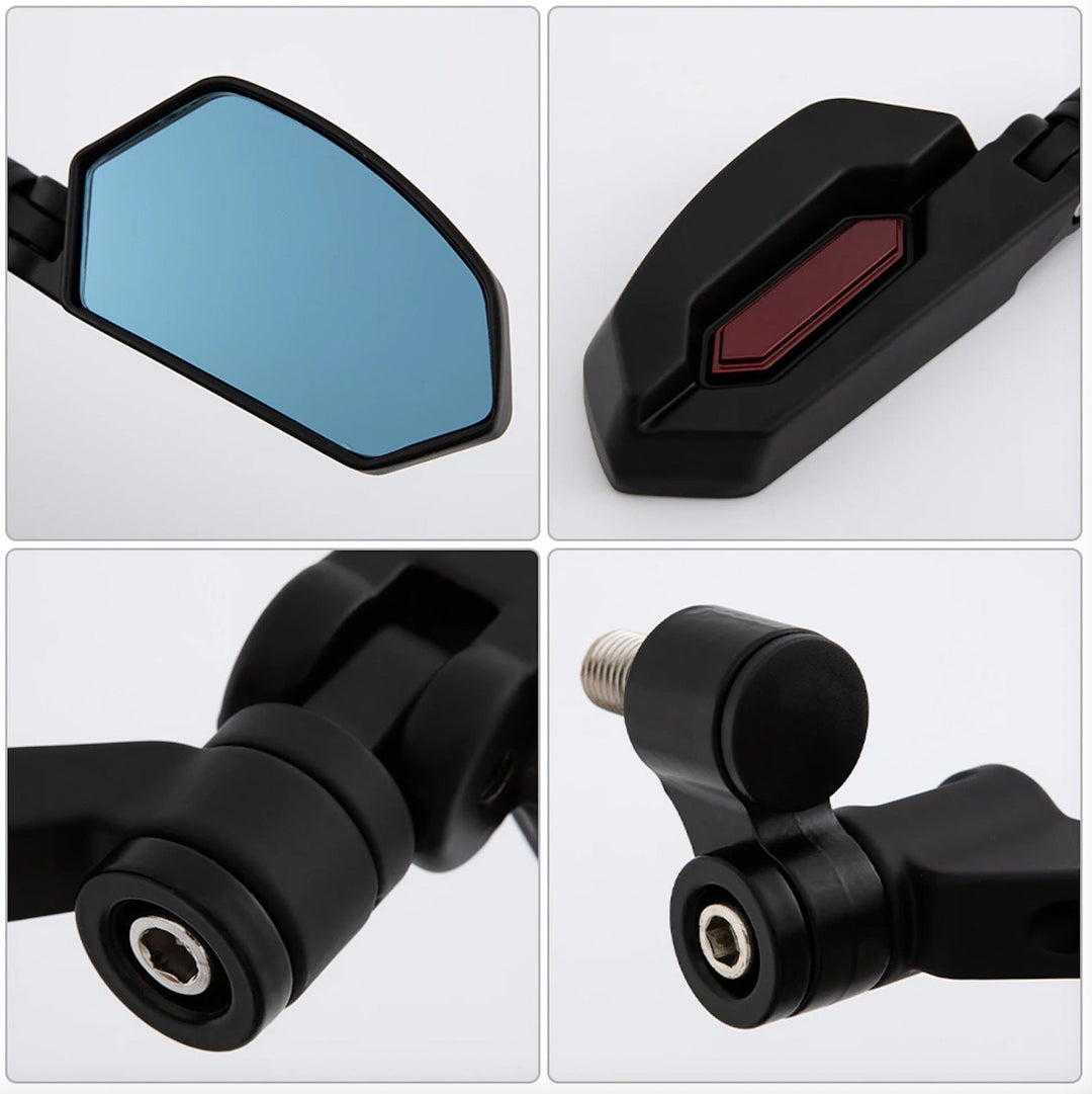 Premium Adjustable Motorcycle Mirrors Skanto