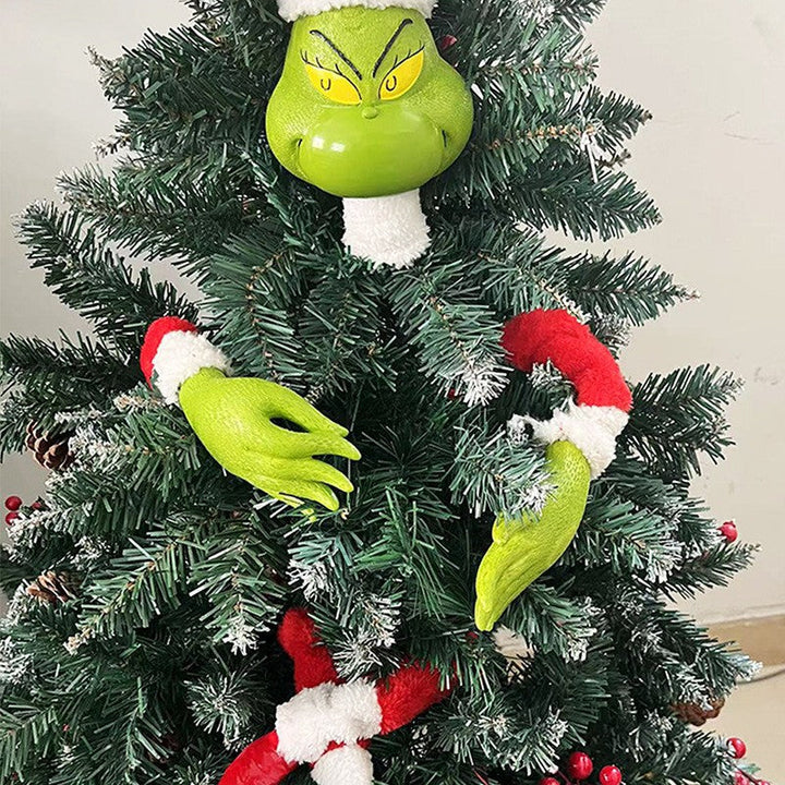 Grinch Juletre Fem-deler Dekorasjonssett