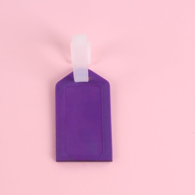 Unisex fleksibel silikon bagasjelapp Skanto