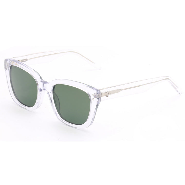 Dame moteriktig solbrille med unik marmoreringseffekt Skanto