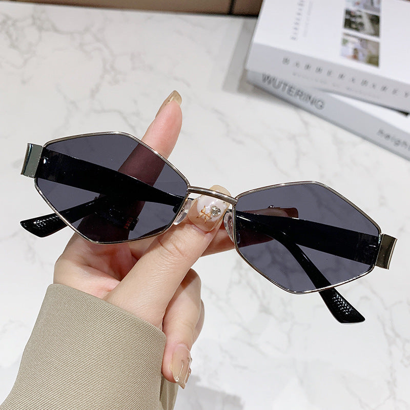 Damer geometrisk Cat-Eye solbriller Skanto