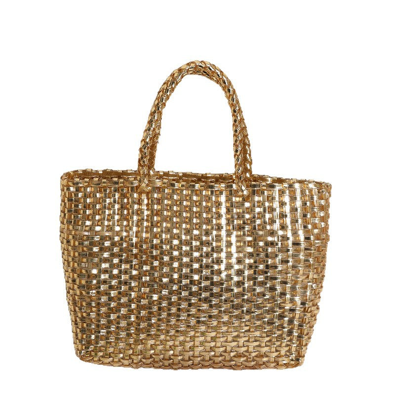 Handmade basket bag with innovative weaving technique Skanto