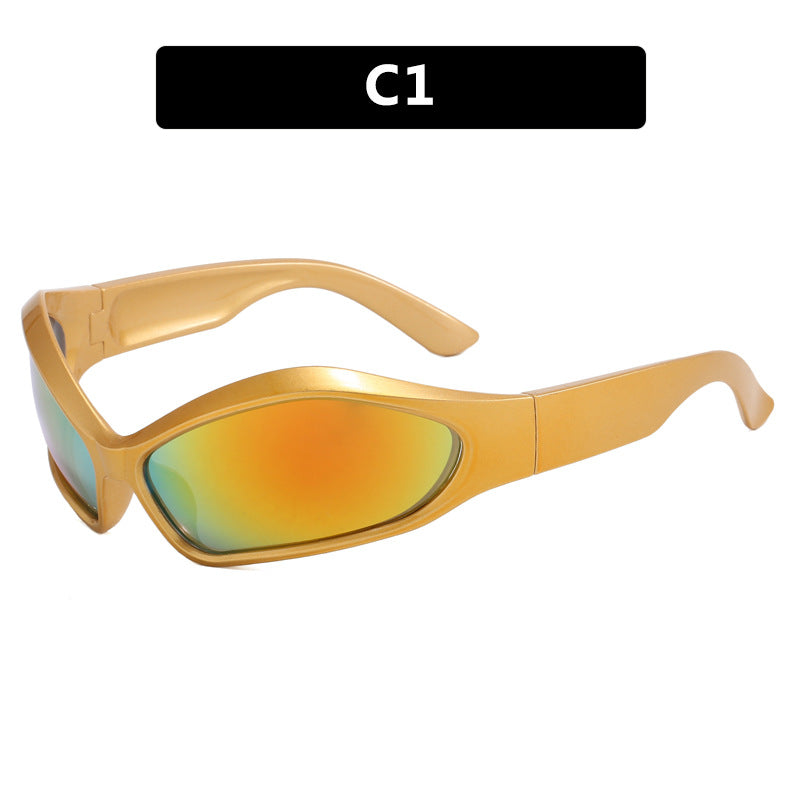 Women's sports sunglasses with ergonomic design and protective UV filter Skanto