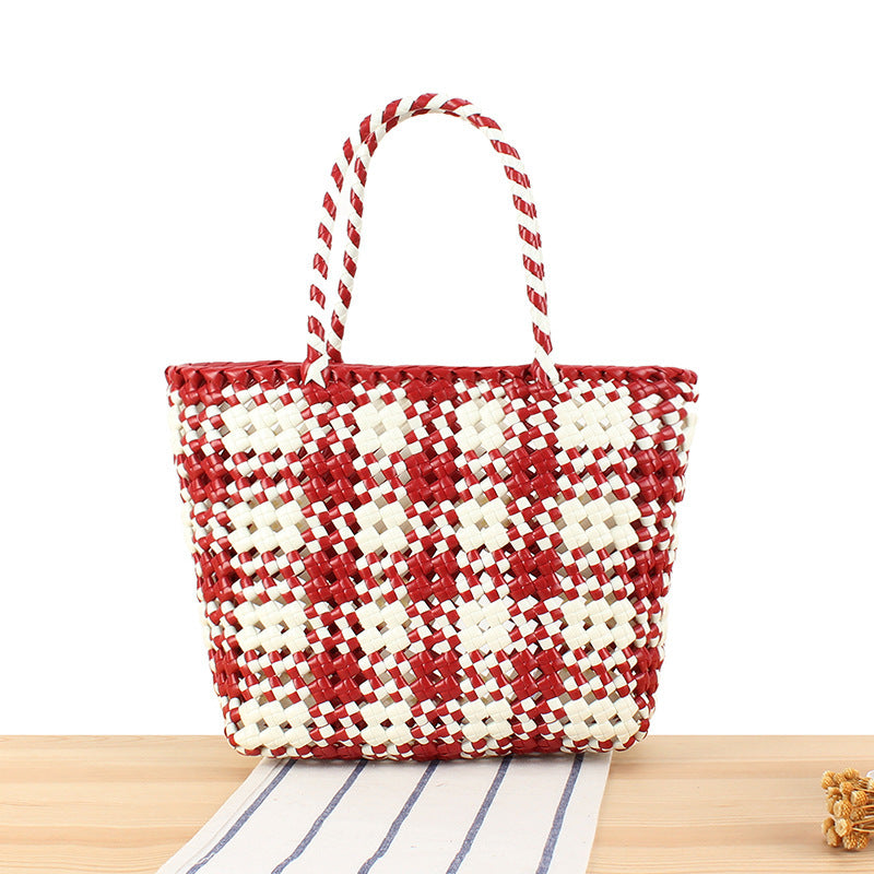 Large tote bag made of braided material Skanto
