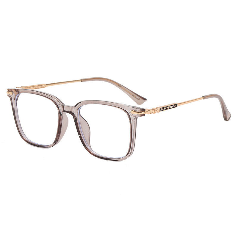 Dame moteriktig solbrille med elegant ramme og kontrasterende glass Skanto