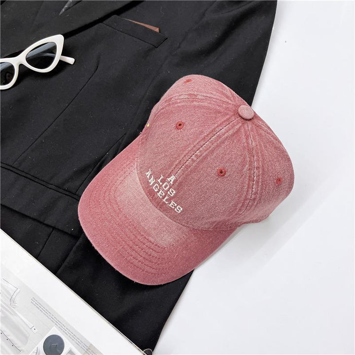 Kvinnenes Vintage Denim Baseball Caps Skanto