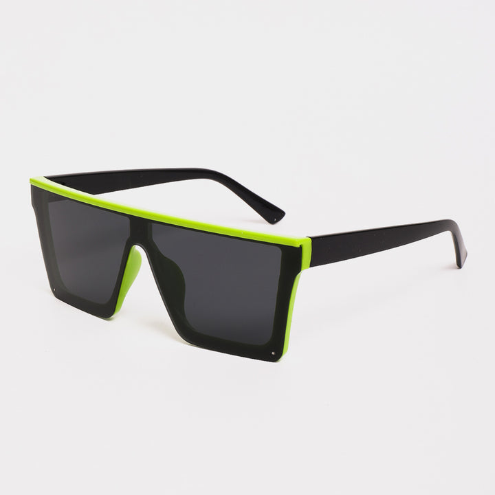 Dame oversized solbriller i futuristisk design Skanto