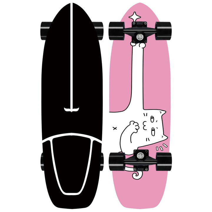 Kunstnerisk Løve Design Skateboard Skanto