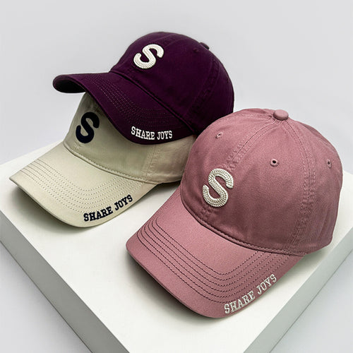 Herre Casual Bomull Slitt Caps Skanto