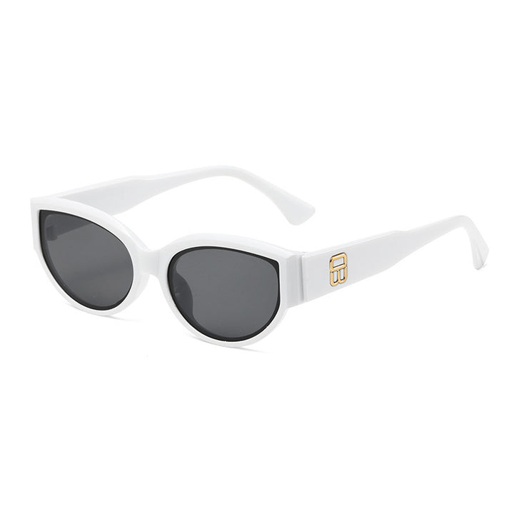 Dame trendy Cat-Eye solbriller med luksuriøs design Skanto