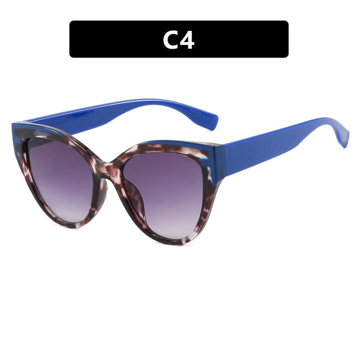 Women's Cat-Eye Sunglasses with Extravagant Frame and UV Protection Skanto