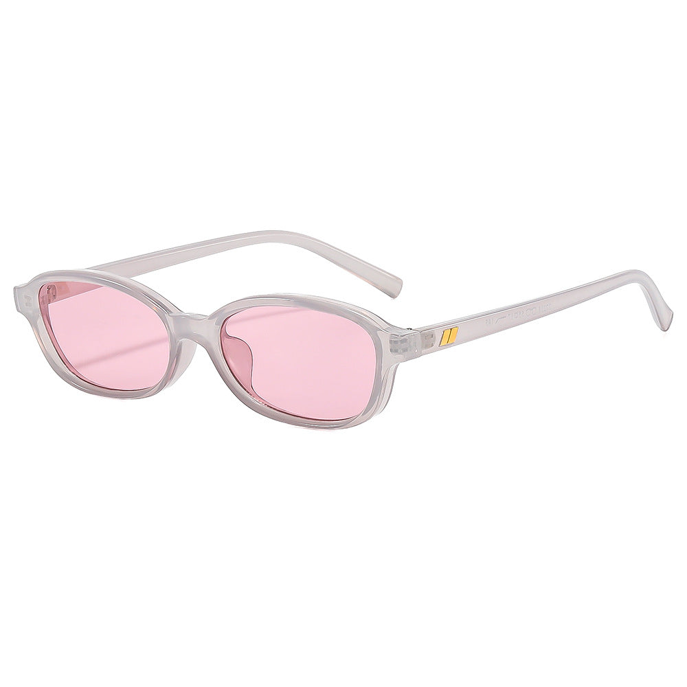 Women's fashionable sunglasses in stylish oval design with UV protection Skanto