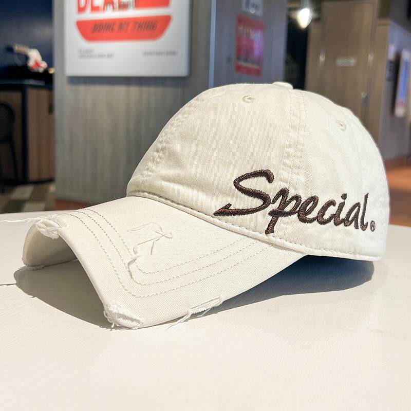 Unisex Slittet K bomull Far Cap Skanto