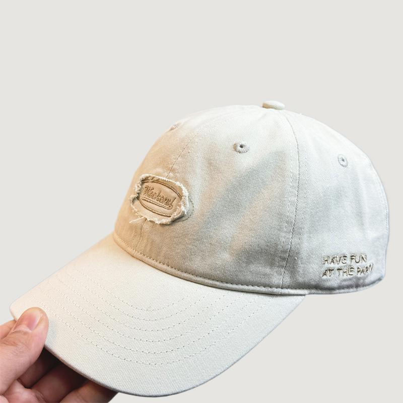Herre Casual Slittet Brodert Baseball Caps Skanto