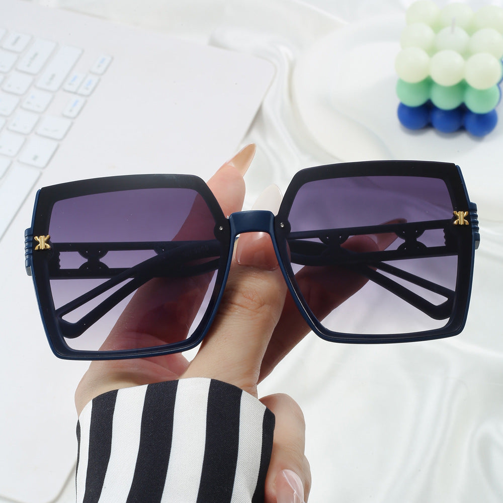 Dame stilige oversized solbriller Skanto