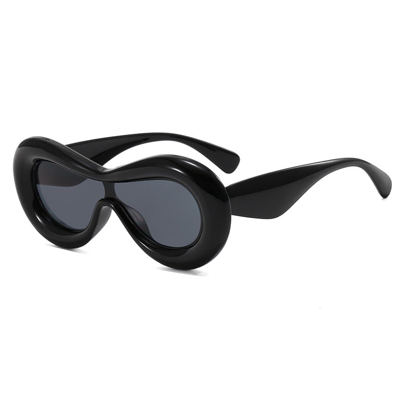 Dame futuristisk design-solbrille Skanto