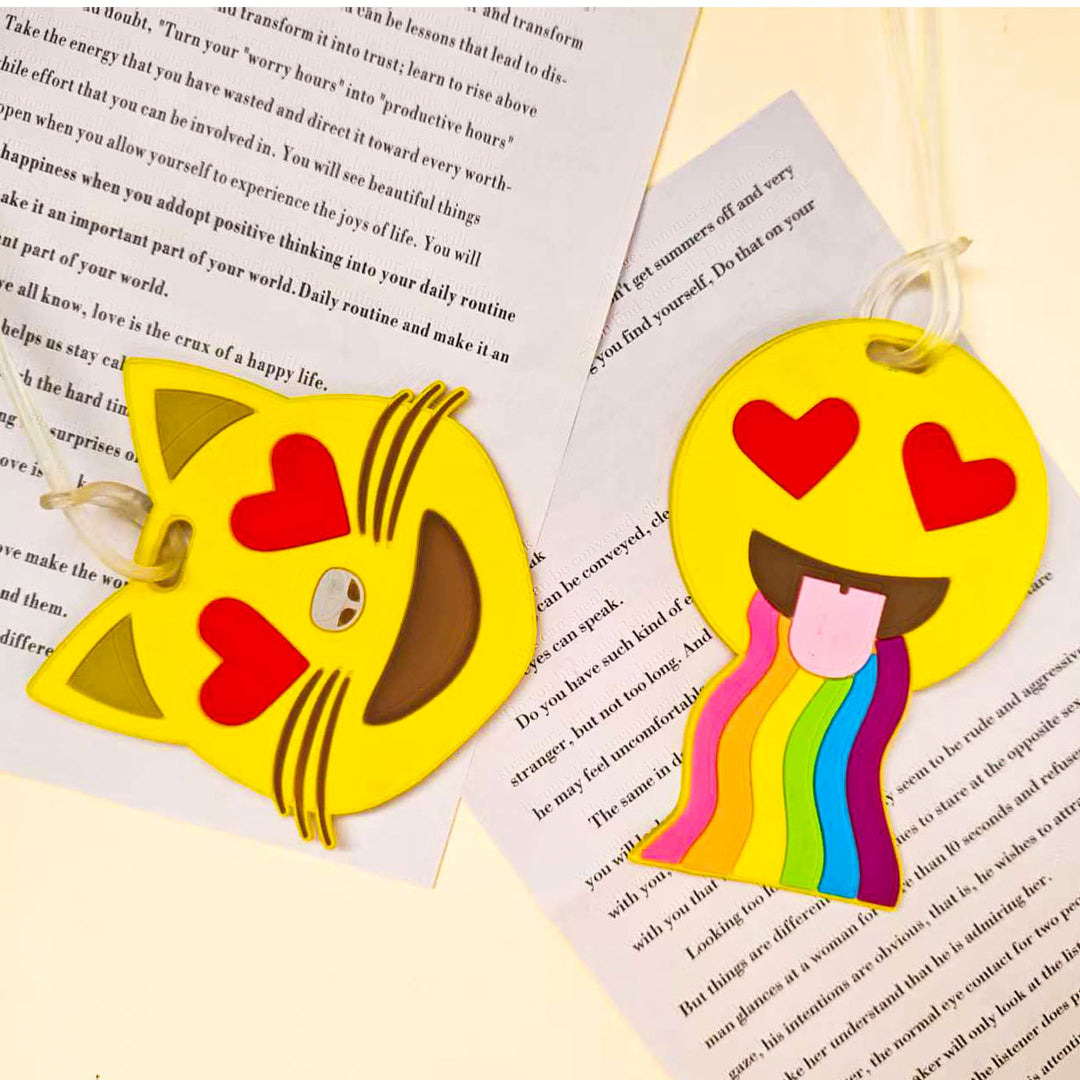 Unisex Emoji-Inspirert Bagasjelapp Skanto