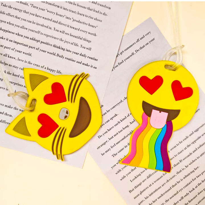 Unisex Emoji-Inspirert Bagasjelapp Skanto