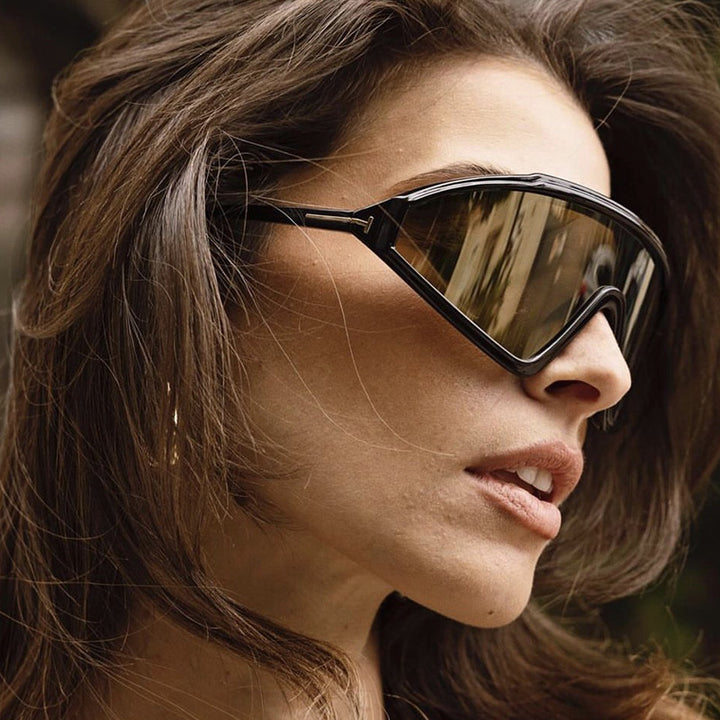 Women's Sport Sunglasses with Aerodynamic Design and UV Protection Skanto