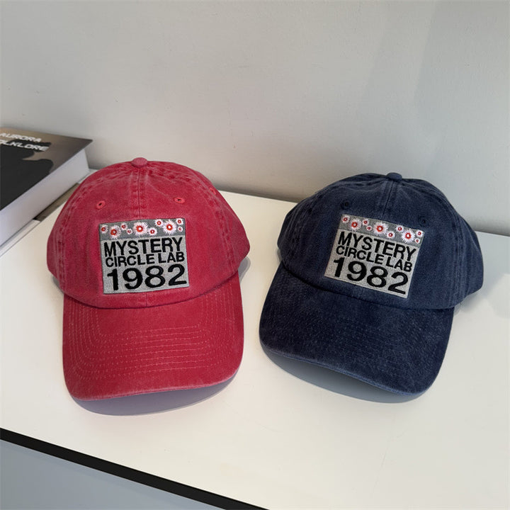Herre Casual Brodert Far Hatt Skanto