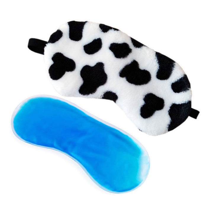 Dame nan myk Plüsch søvnmask med ergonomisk polstring og elastisk komfortbånd Skanto