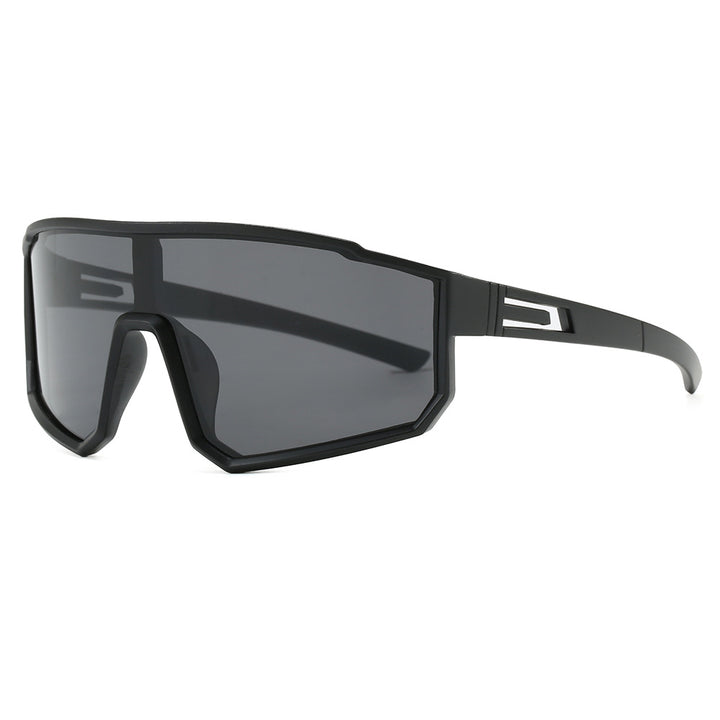 Men's Sleek Wraparound Sport Sunglasses Skanto
