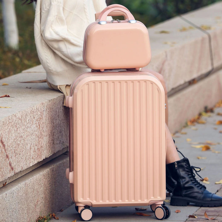 Kvinnenes stilige dobbel-compartments rullende bagasje Skanto