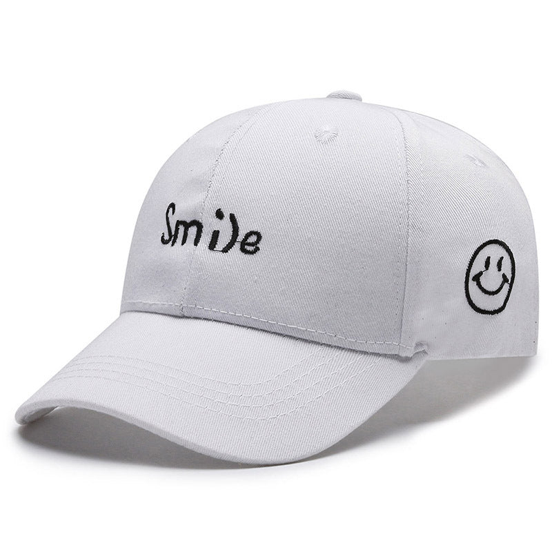 Kvinnef brodert smil caps Skanto