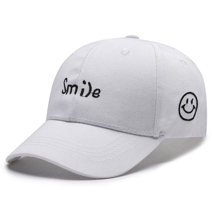 Kvinnef brodert smil caps Skanto
