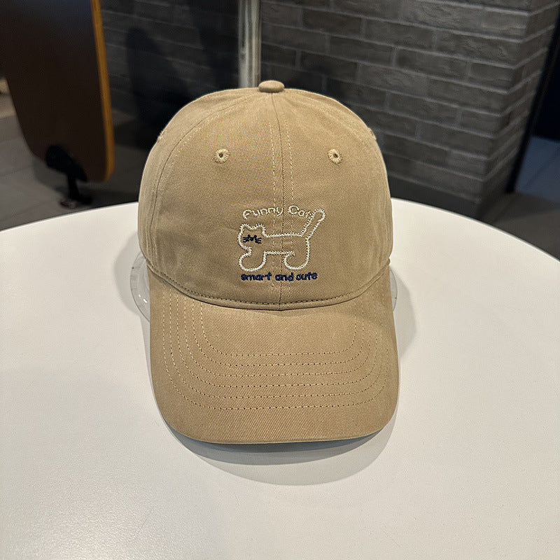 Kvinnenes Lekne Kattemotiverte Baseballcap Skanto