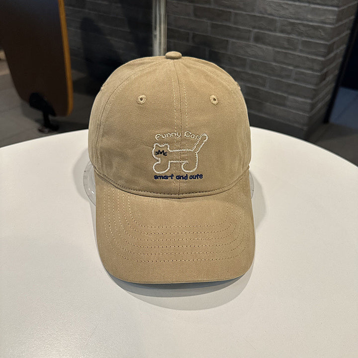 Kvinnenes Lekne Kattemotiverte Baseballcap Skanto