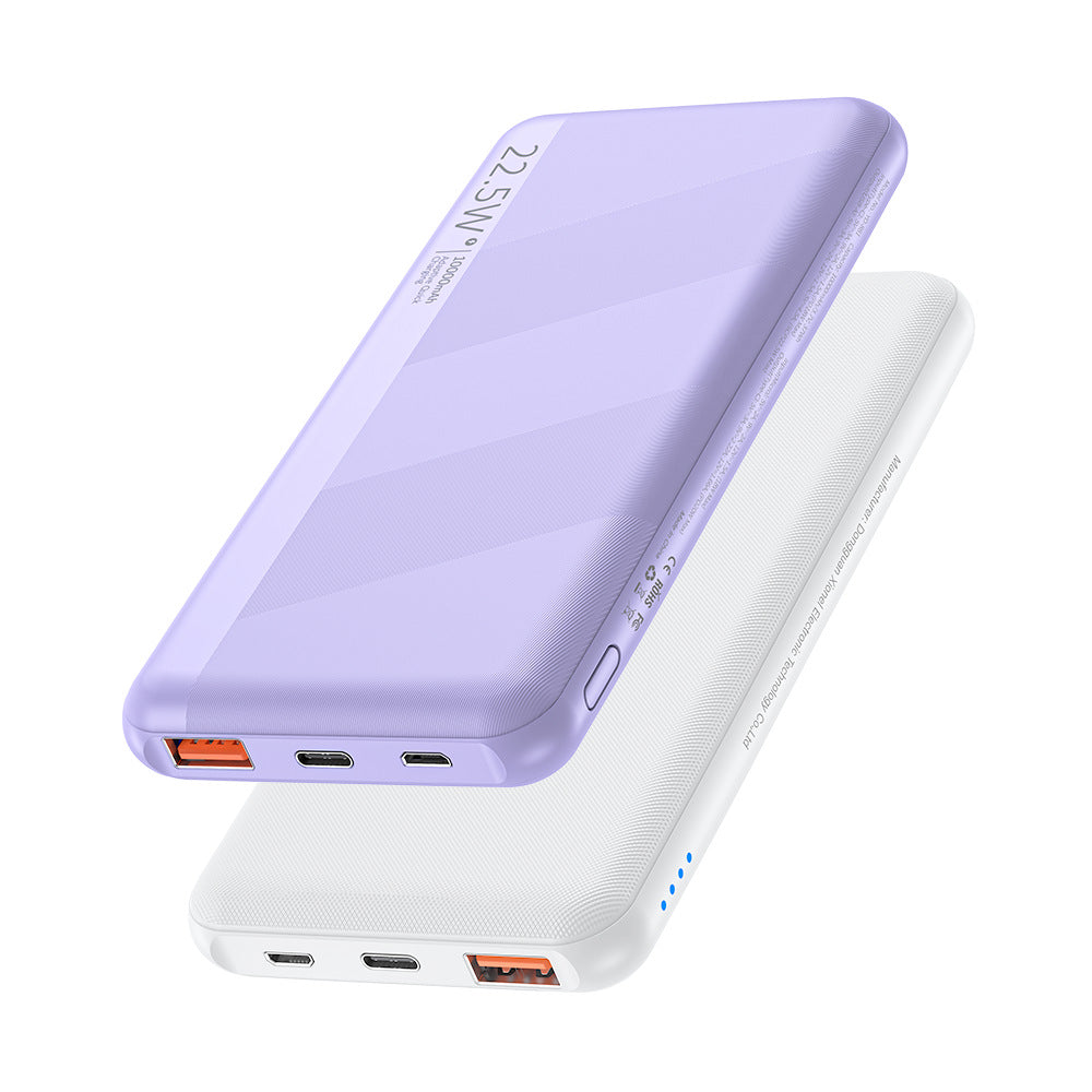 Høytytende Powerbank med Usb-C og hurtigladingfunksjon Skanto