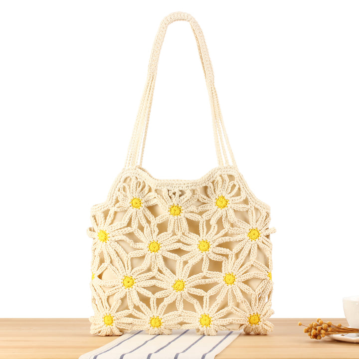 Handbag with creative floral design Skanto