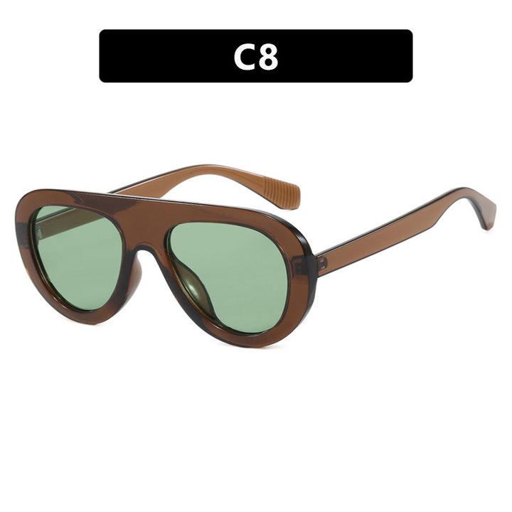 Women's fashionable oversized sunglasses with protective UV filter and comfortable frame Skanto