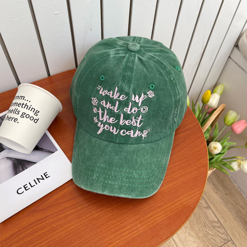 Dame Relaxed Fit Bomull Cap Skanto