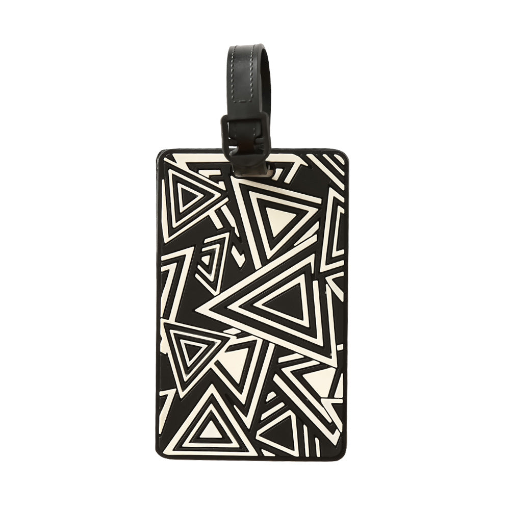 Unisex Bagasjevippe med moderne geometrisk design Skanto