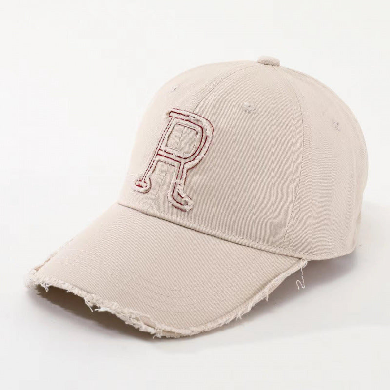 Kvinnenes Slitt Brodert Baseball Cap Skanto