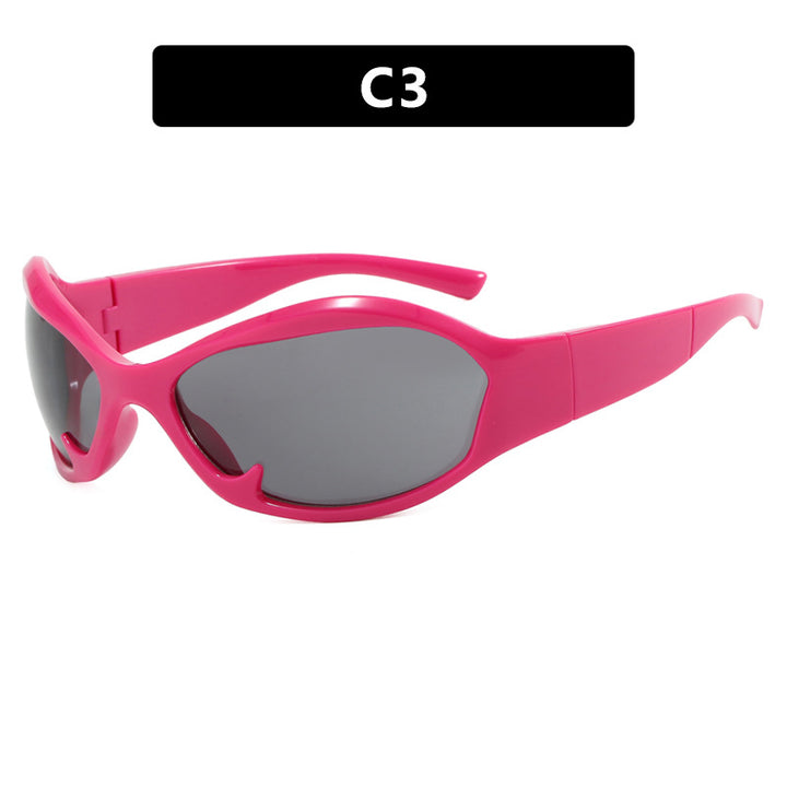 Dame Sport-solbrille med slitesterkt design og beskyttende UV-filter Skanto