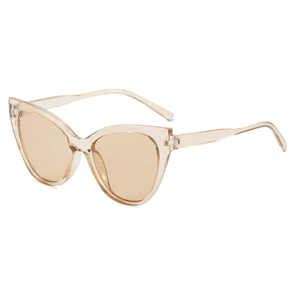 Dame Cat-Eye solbriller med UV-beskyttelse og moderne ramme Skanto